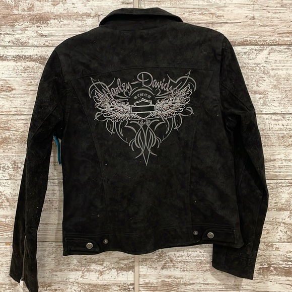 Black Suede Coat - Picture 5 of 6